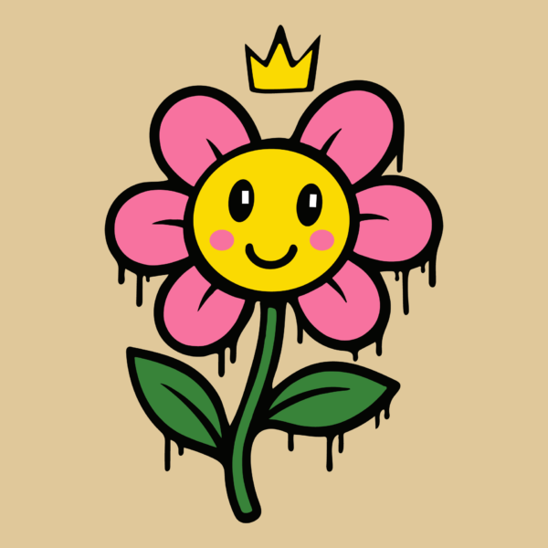 01 Flor Kawaii